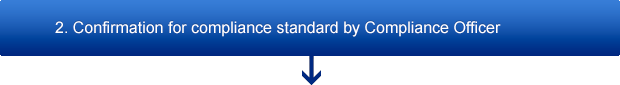 2.Confirmation for compliance standard by Compliance Officer
